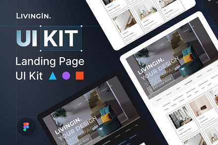 LivingIn - Interior Design UI Kit