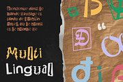 CS Colada – Collage Font, a Sans Serif Font by Craft Supply Co. (Thumbnail 6 of 8)