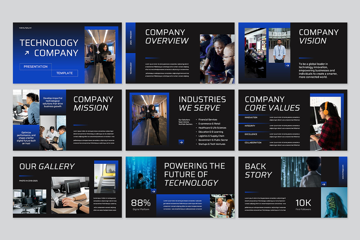 Technology Company Keynote, a Presentation Template by rgbryand (Photo 2 of 7)