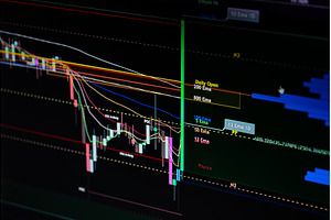 Displaying financial market data on, a Business Photo by volodymyrshtun13795