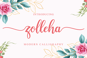 Zolleha // Script Font