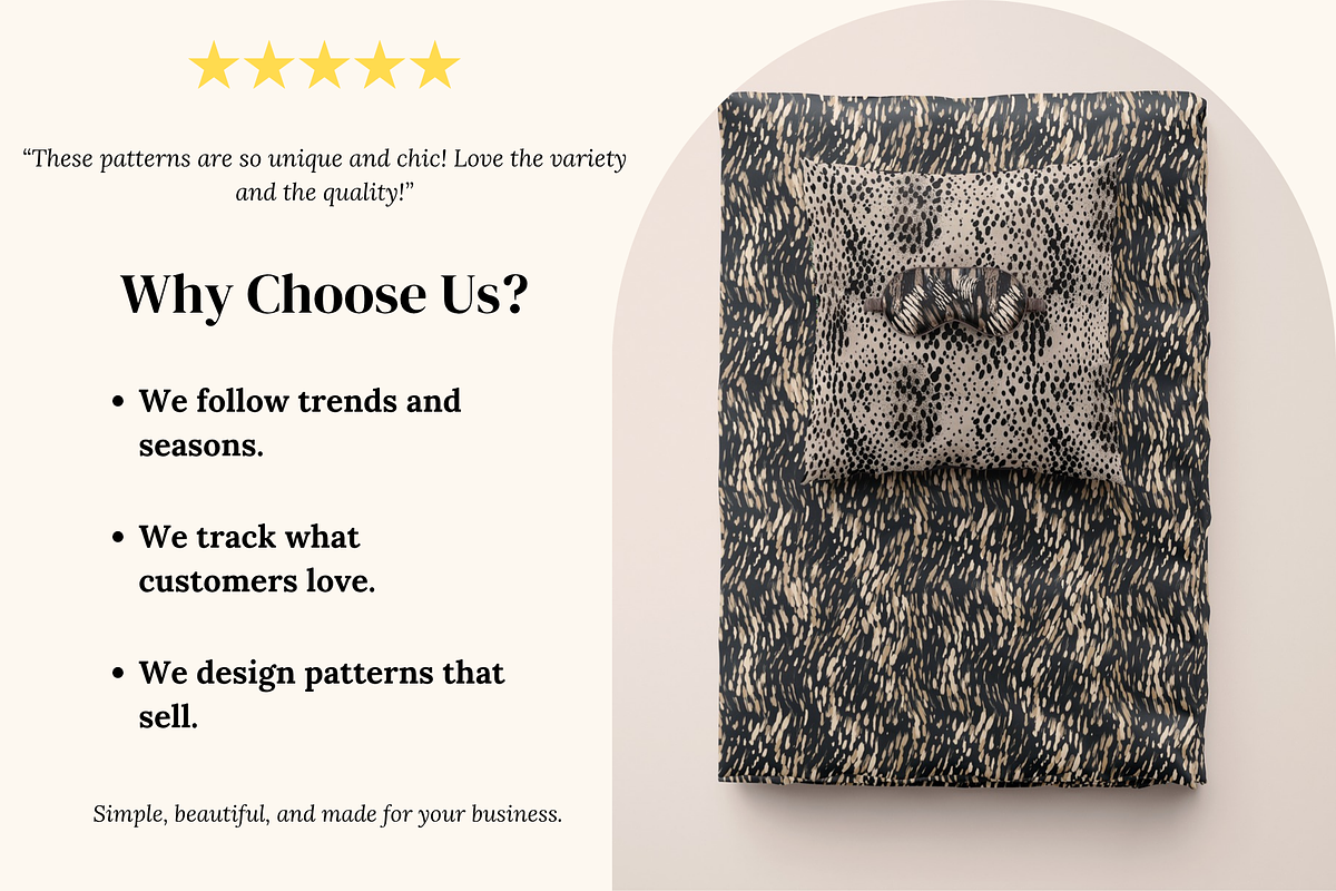Animal Abstract Bundle 101 Patterns, a Pattern Graphic by Ninterints (Photo 3 of 10)