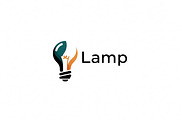 amp Lightbulb Logo, a Branding & Logo Template by Logocreative (Thumbnail 1 of 2)
