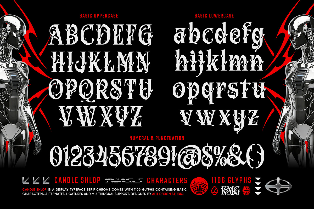 Candle Shlop Typeface, a Serif Font by alit design (Photo 6 of 20)