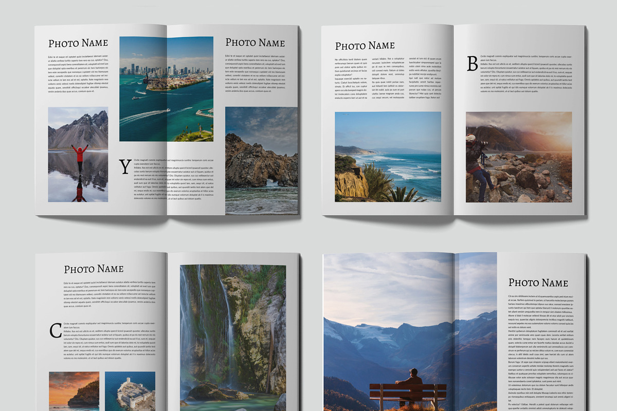Tour Magazine Template