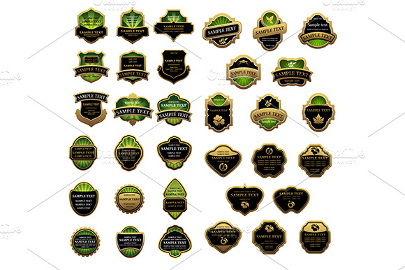 Vintage Label Templates For Food And