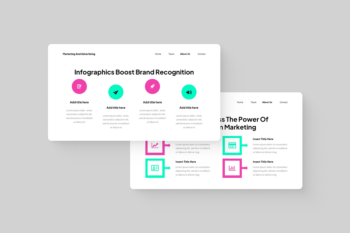 Marketing & Advertising Keynote, a Presentation Template by Annora Studio (Photo 2 of 5)
