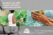 tanned summer lightroom preset, a Preset Add-On by sandbarsipclub (Thumbnail 1 of 3)