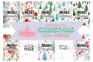 Christmas Card Design Bundle 17