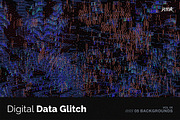 Digital Data Glitch V05, a Background Graphic by dvtchk (Thumbnail 2 of 5)