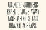 CS Balenda Bricks, a Sans Serif Font by Craft Supply Co. (Thumbnail 5 of 8)