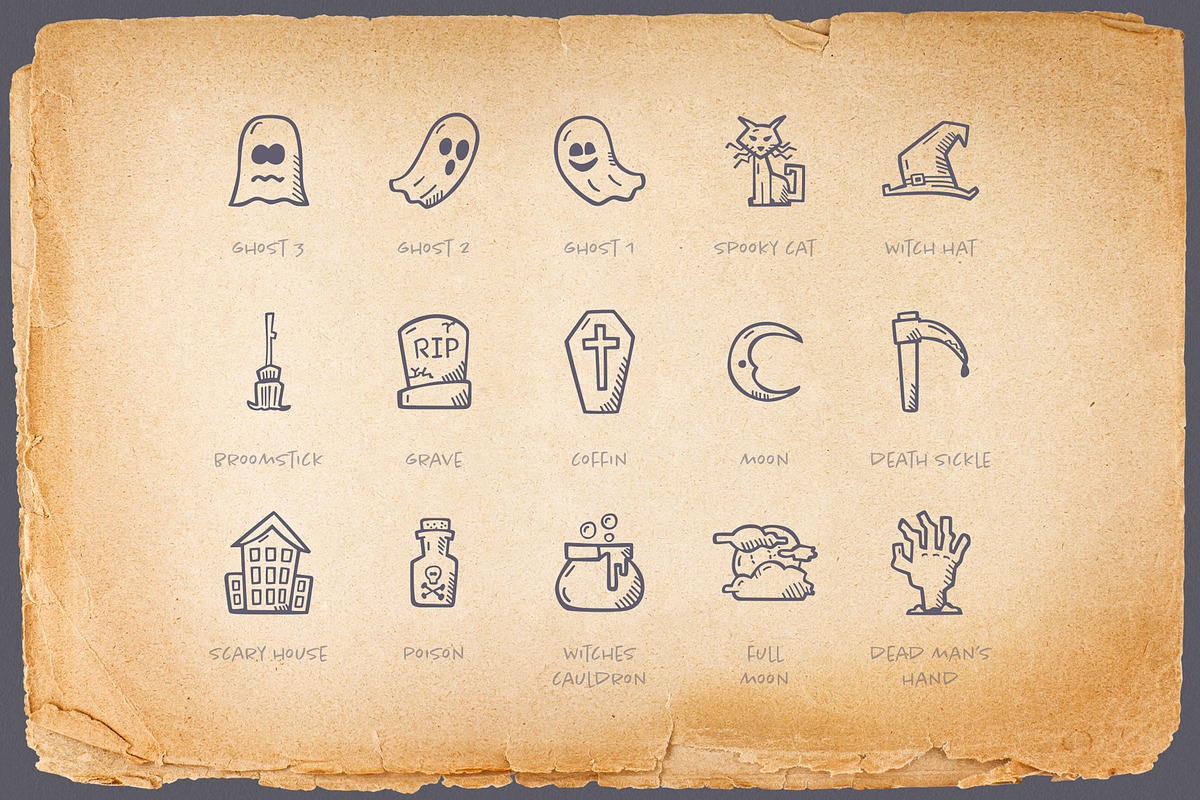 Halloween-Spooky-Icons, an Icon by Good Stuff No Nonsense (Photo 5 of 7)