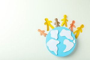 Concept or composition of World Population day, an Arts & Entertainment Photo by AtlasStudio PRO