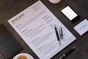 Minimal Resume/CV Template, a Resume Template by Aspect_Studio (Thumbnail 5 of 5)