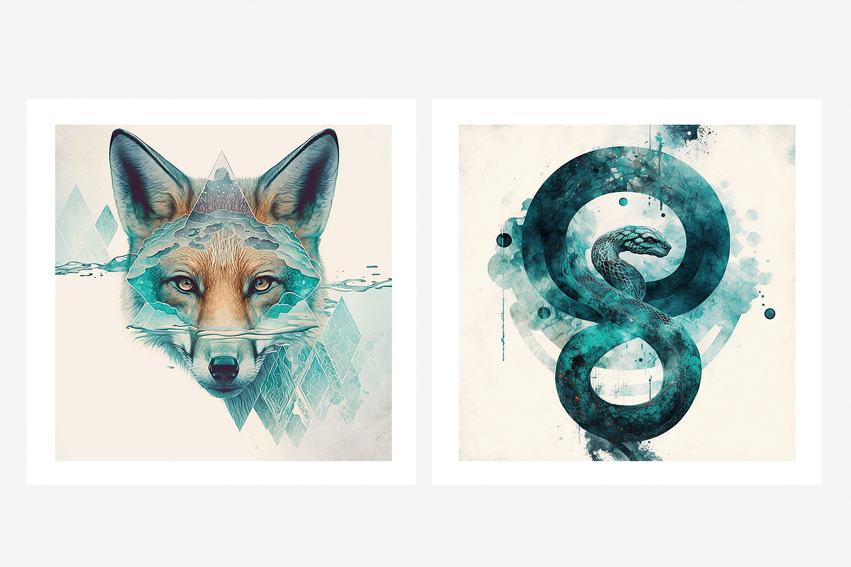 Mena Collection · Totem Animals, an Animal Illustration by milatovar (Photo 18 of 19)