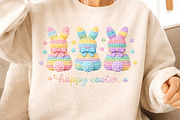 Crochet Easter Bunny Png, an Illustration by Watercolor design (Thumbnail 6 of 9)