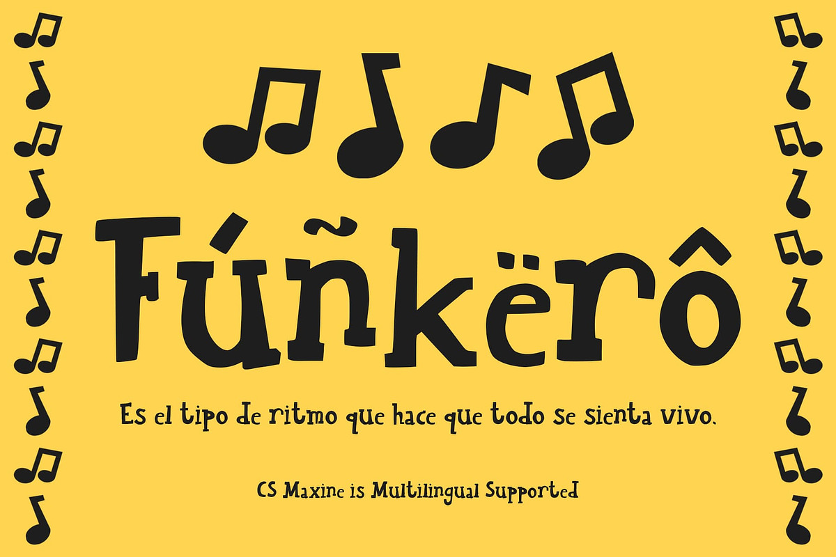CS Maxine – Playful Handwritten Font, a Handwritten Font by Craft Supply Co. (Photo 7 of 8)