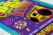 Back to the 90s Flyer Template, a Flyer Template by ThatsDesignArt (Thumbnail 6 of 8)