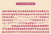 CS Geofrey Drawn, a Sans Serif Font by Craft Supply Co. (Thumbnail 8 of 8)