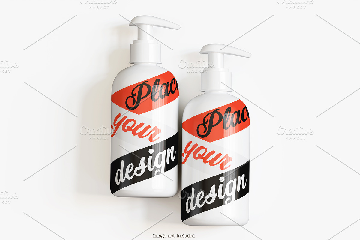 Cosmetic pump mockup bundles, a Cups & Container Mockup by Ambo Ampeng (Photo 12 of 32)