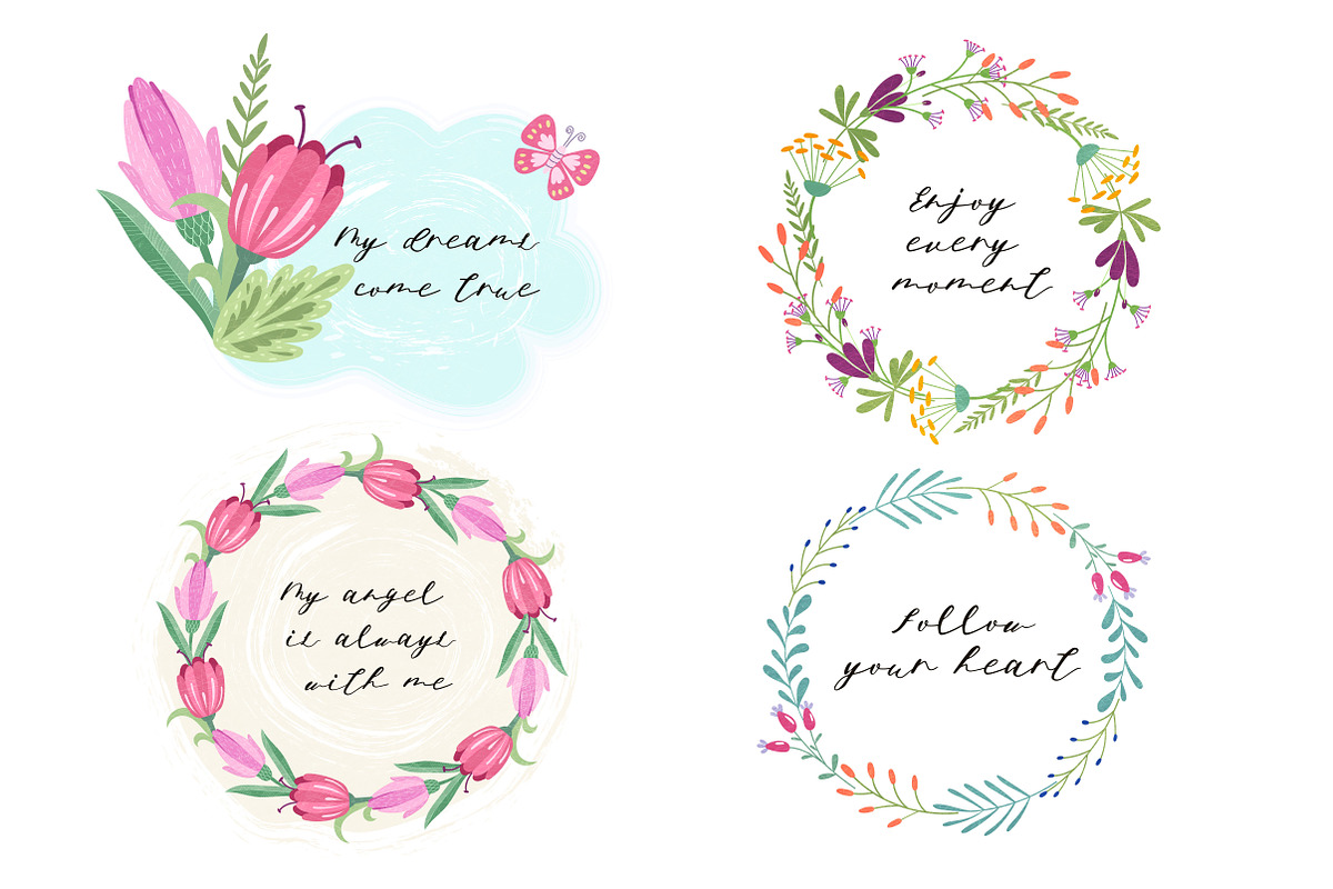 Flower joy!, a Decorative Illustration by natamastery (Photo 7 of 9)