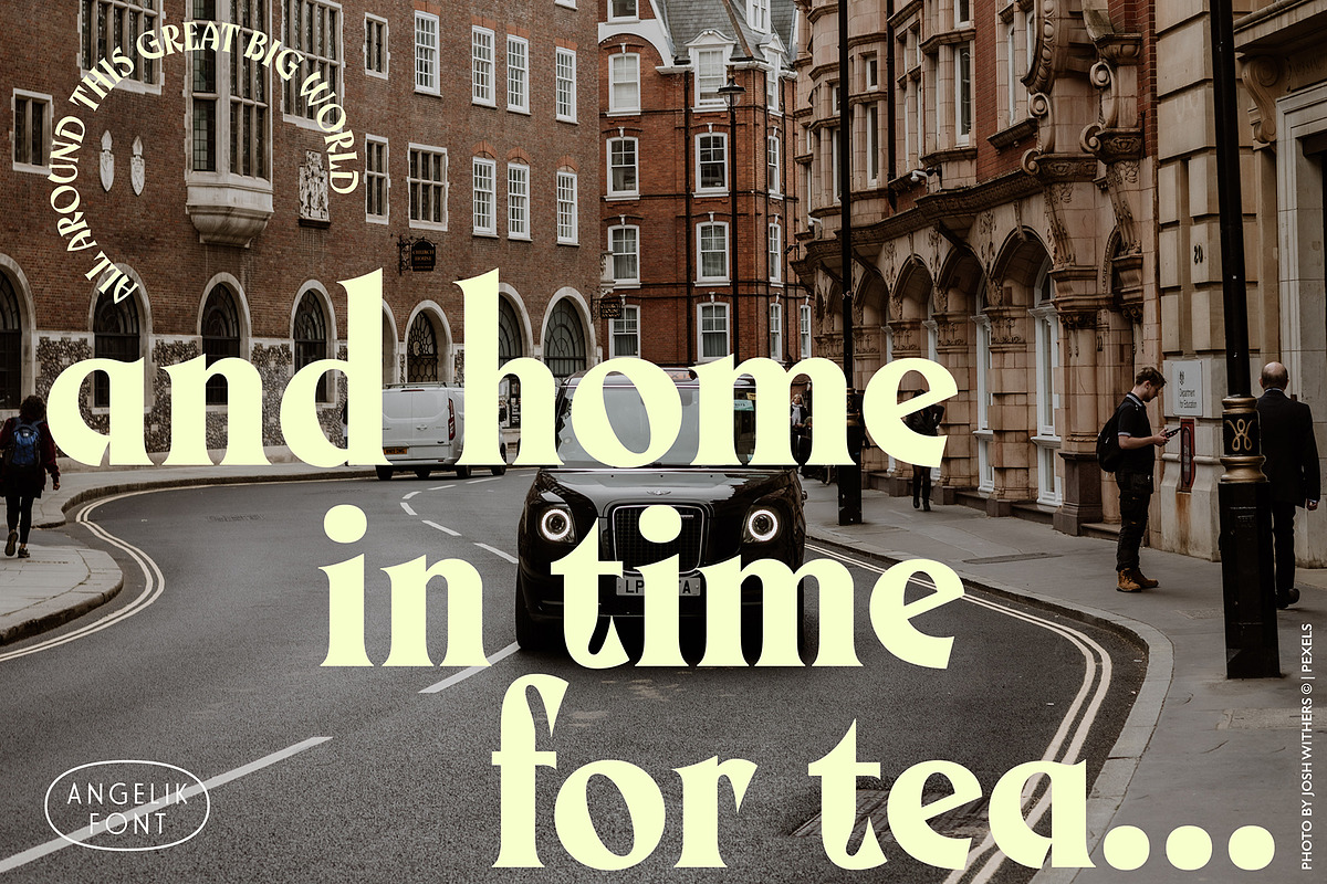 Angelik Font, a Serif Font by Mysterylab Designs (Photo 9 of 9)