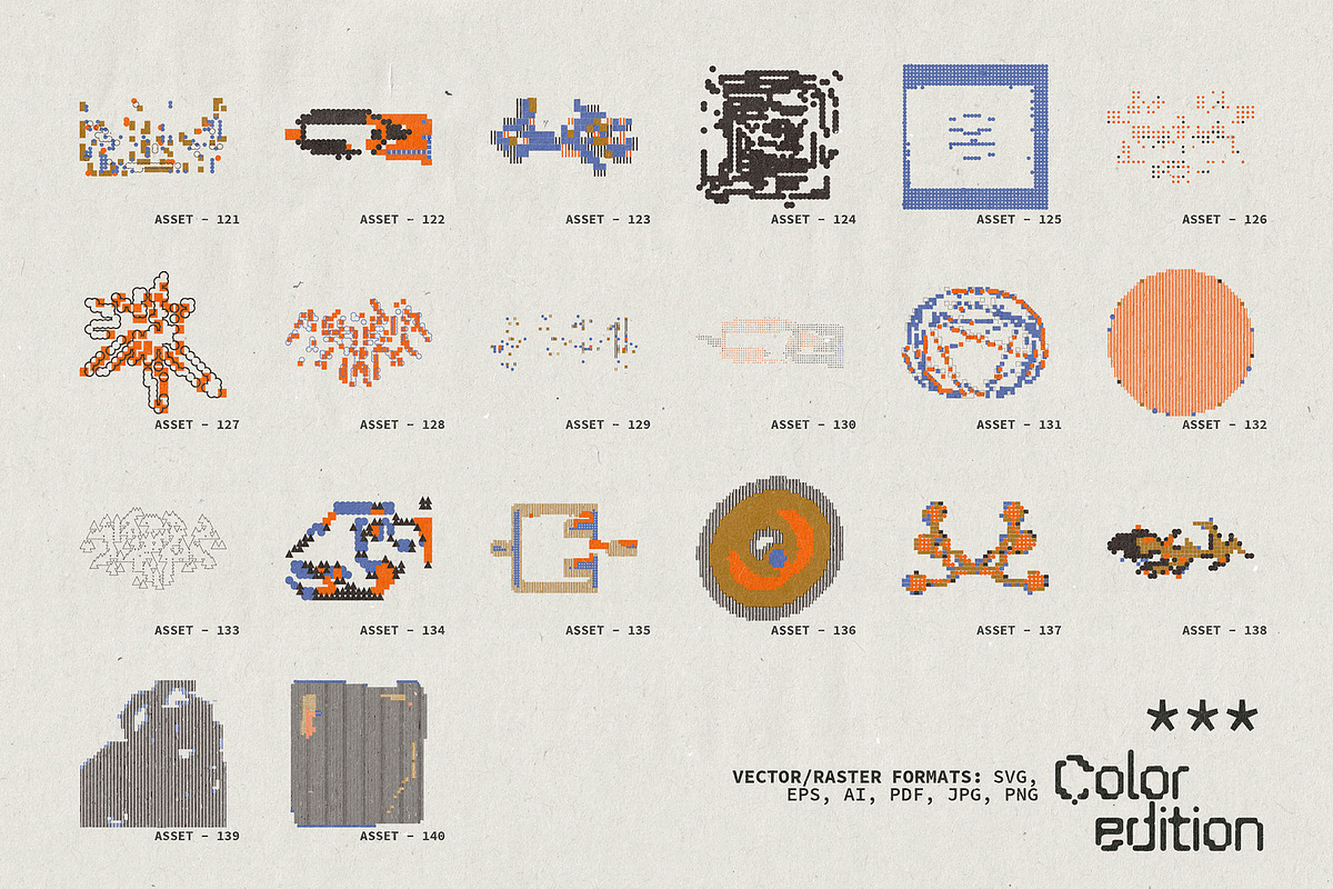 Disorder Stable Graphic, a Pattern Graphic by Vanzyst (Photo 11 of 11)