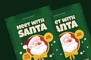 Meet with Santa flyer, a Flyer Template by AdamHasan (Thumbnail 3 of 3)