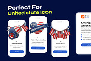 Independence Day of United State, a Furniture 3D Model by orenjidesign (Thumbnail 4 of 8)