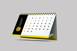 Desktop Calendar Mockup Set