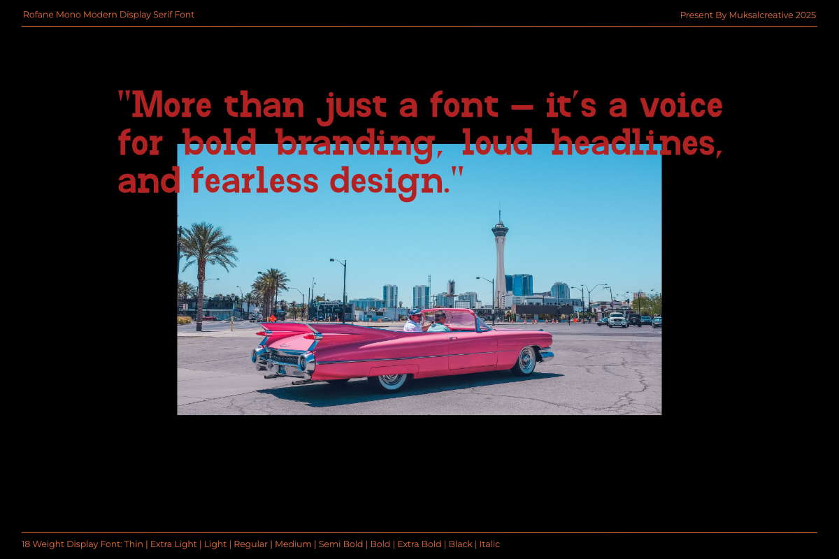 Rofane Mono, a Serif Font by Muksal Creative (Photo 8 of 13)