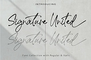 BEST SALE! The Signature Font Bundle, a Script Font by AMINMARIO (Thumbnail 10 of 21)