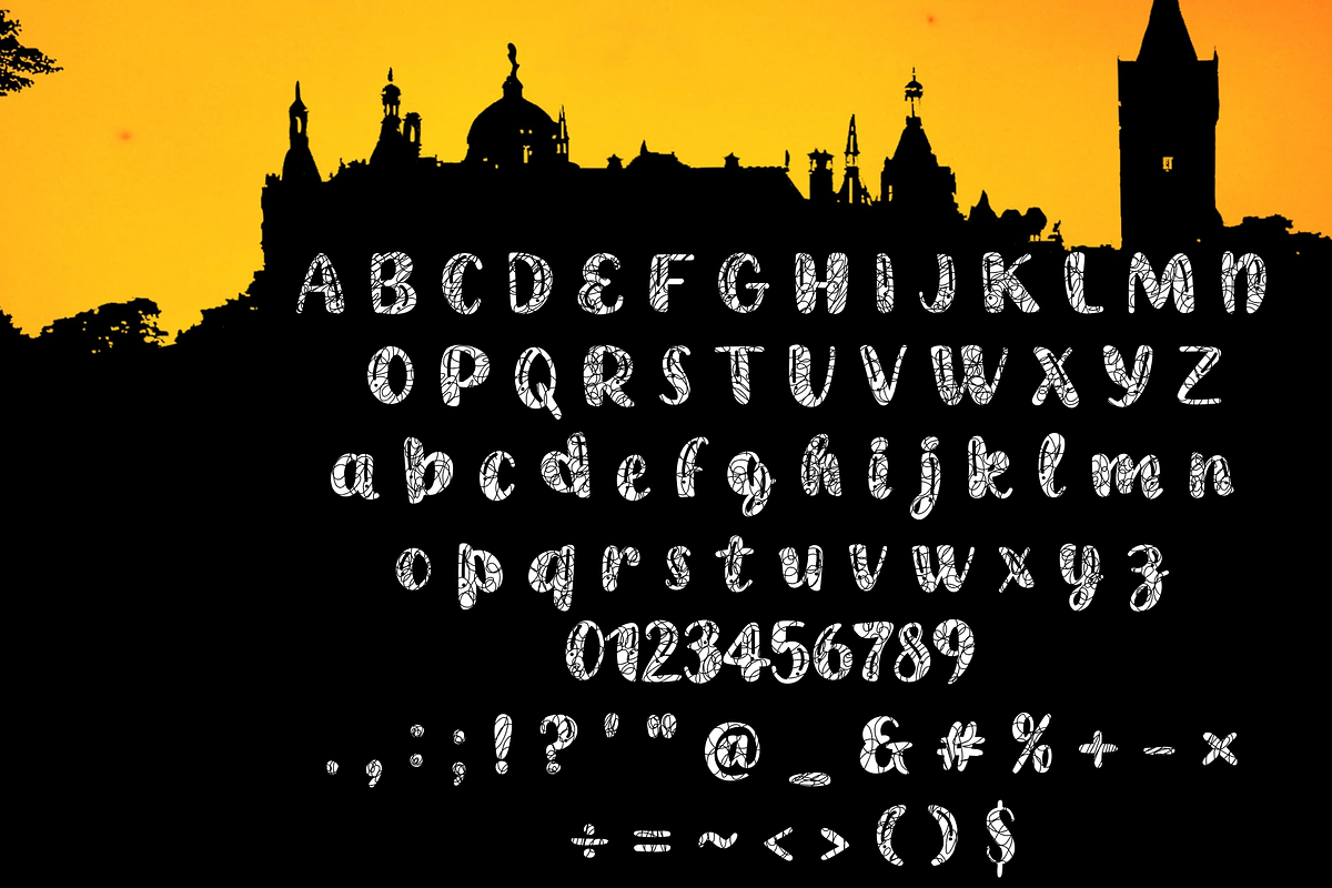 DECEMBER, a Blackletter Font by Sirinart (Photo 2 of 6)