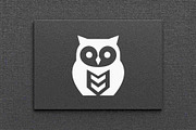 Owl Silhouette Vector Icon, an Animal Illustration by Vectorium Studio (Thumbnail 4 of 4)