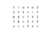 30 Elements Colorful of Flowers, an Illustration by Victoruler (Thumbnail 2 of 5)