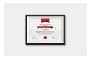 Simple Certificate, a Stationery Template by silukEight (Thumbnail 6 of 9)