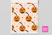 Hippie Halloween Patterns Collection, a Pattern Graphic by Yasmine Patterns (Thumbnail 4 of 8)