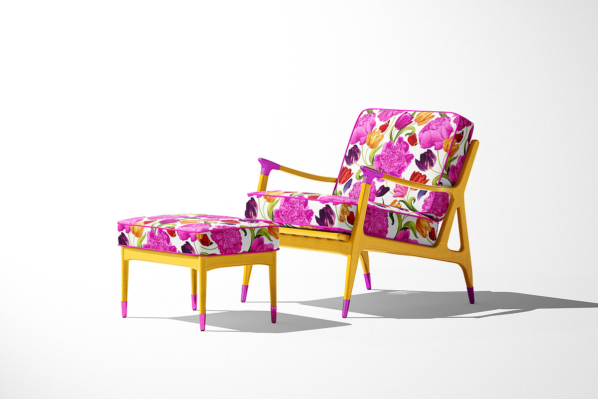 Bright Pattern Peony & Tulips, a Pattern Graphic by MarynaPetrovska (Photo 6 of 9)