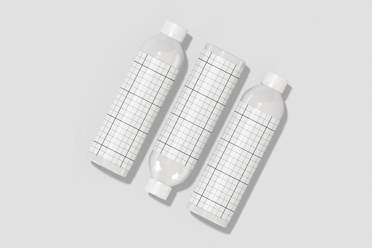 Smoothie Bottle Mockup, a Packaging Mockup by Unerispace (Photo 3 of 4)