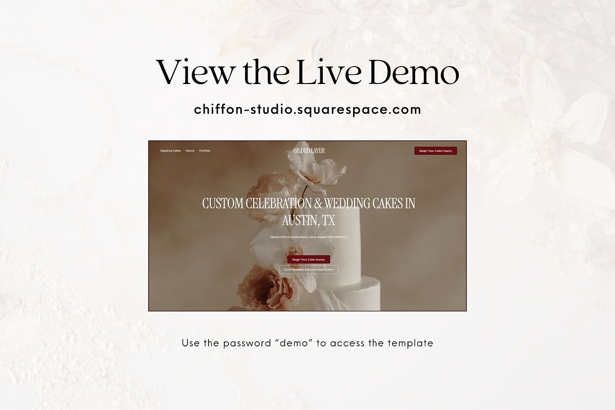 Squarespace Bakery Template, a Squarespace Template by Pretty Boss Designs (Photo 8 of 8)