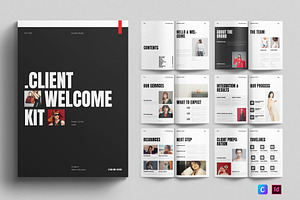 Welcome Kit Template, a Brochure Template by E-Type
