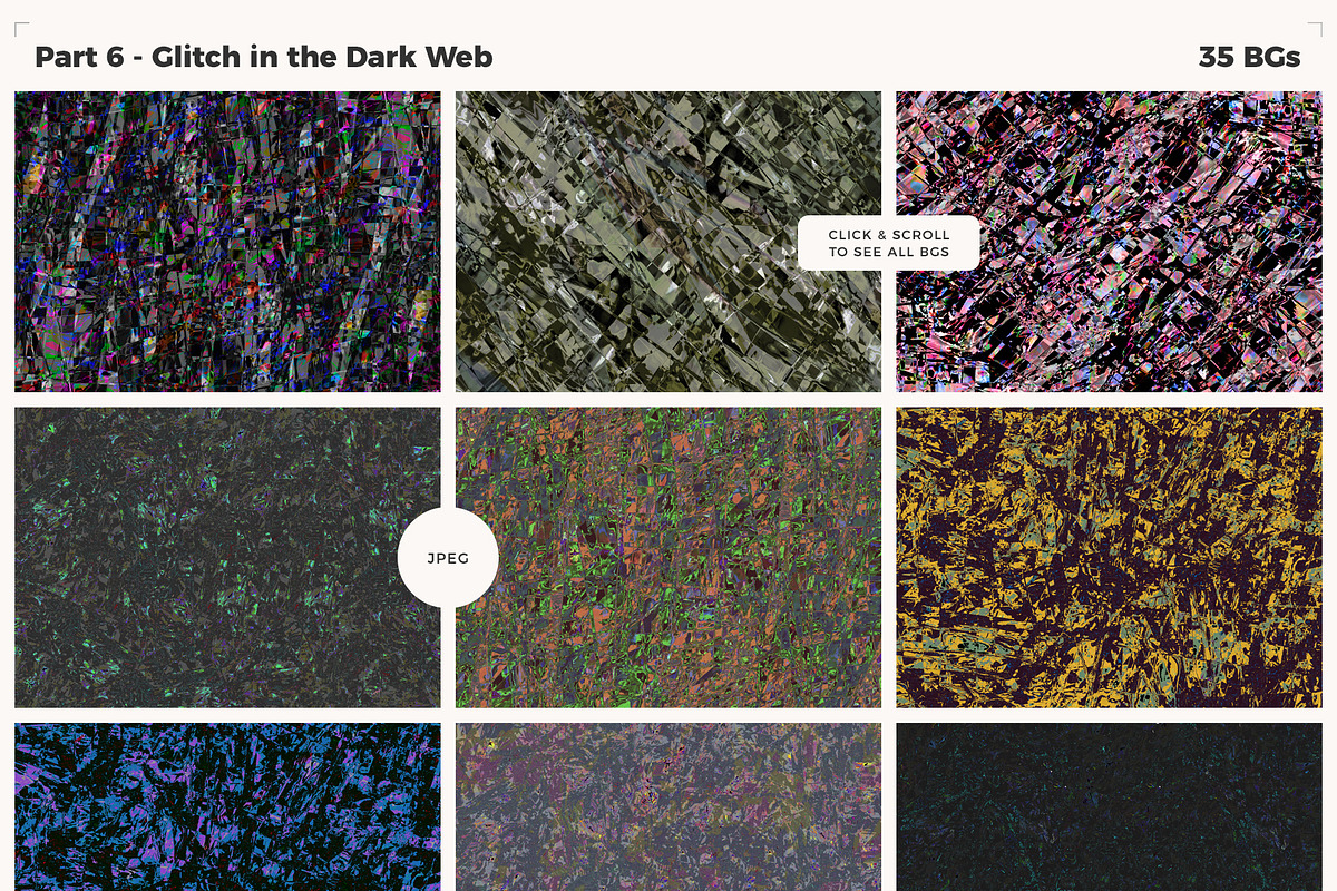 Hyperspace: 275 Abstract Backgrounds, a Texture Graphic by Digital Space (Photo 16 of 16)