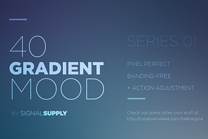 GradientMood - 40Gradient Background