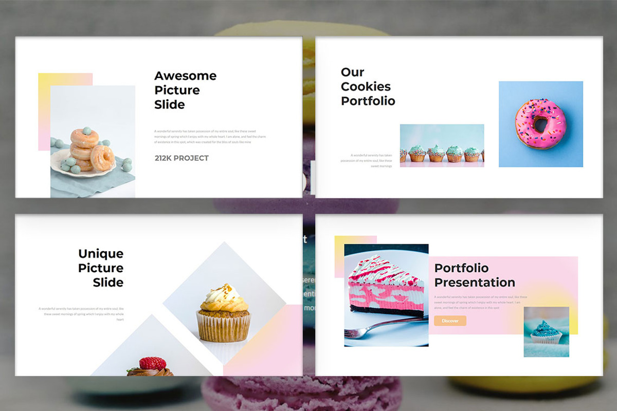 Cookies Google Slide Template, a Presentation Template by Raseuki