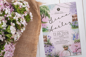 Garden Dinner Invitation, an Invitation Template by Aarley Kaiven