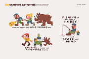 50 Camping Activities, an Illustration by monkik (Thumbnail 17 of 21)