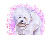 Watercolor Dogs Mega Big Bundle, an Illustration by Dneprstock (Thumbnail 8 of 60)