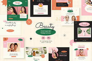 Beauty Instagram Templates