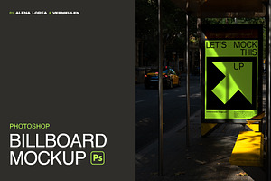 Urban Billboard Mockup BCN02 | 04