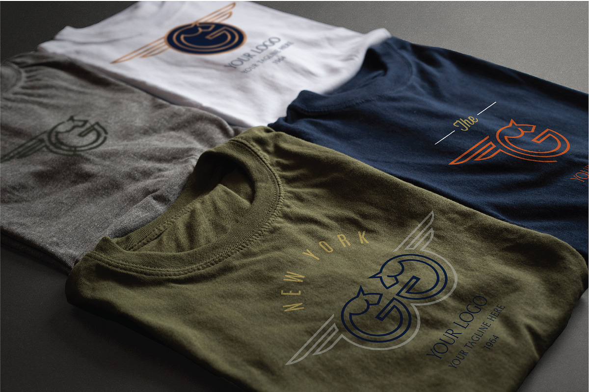 G Pegasus Logotype + BONUS, a Branding & Logo Template by Alexandra De Angelis (Photo 6 of 10)